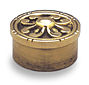 Brass Tube Carved End Cap